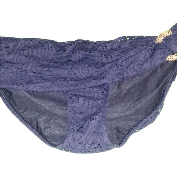 Trina Turk‎ Swim Navy Bikini Bottom nwot - Picture 1 of 9